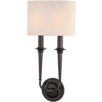 Hudson Valley Lighting Lourdes 2 Light Wall Sconce 1232-AGB, настенный светильник