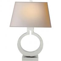 Visual Comfort Ring Form Table Lamp CHA 8969ALB-NP, настольная лампа