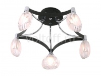 Altalusse Потолочная люстра InLIGHT-9212 INL-9212С-05 Chrome, Dark Wengue