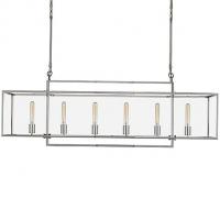 Visual Comfort Halle 6-Light Linear Suspension Light Visual Comfort, светильник