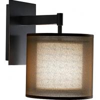 Robert Abbey OB-Z2182 Saturnia Wall Sconce (Deep Patina Bronze with Bronze/Ascot White) - OPEN BOX, опенбокс