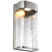 Feiss OB-OL14101PBS-L1 Bennie LED Outdoor Wall Light (Painted Brushed Steel/12 Inch) - OPEN BOX RETURN, опенбокс