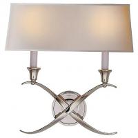 Visual Comfort Cross Bouillotte Wide Wall Sconce CHD 1191AN-NP, настенный светильник