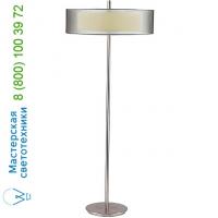 SONNEMAN Lighting Puri Floor Lamp (Satin Nickel with Silver Organza) - OPENBOX , светильник