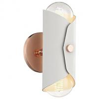 Mitzi - Hudson Valley Lighting OB-H172102-POC/WH Immo Wall Sconce (White/Polished Copper) - OPEN BOX RETURN Mitzi - Hudson Valley Lighting, опенбокс