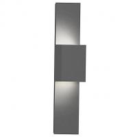 SONNEMAN Lighting Flat Box 2-Light Indoor/Outdoor LED Panel Sconce 7108.72-WL, уличный настенный светильник