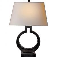 Visual Comfort Ring Form Table Lamp CHA 8969ALB-NP, настольная лампа