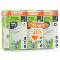 Osram Упаковка ламп 3шт.  Dulux Superstar Micro Twist 12Вт, 840, E14