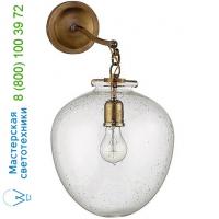 Visual Comfort TOB 2225BZ/G2-CG Katie Acorn Bathroom Wall Light, настенный бра