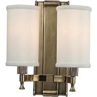 Hudson Valley Lighting 1122-PN Palmdale Two Light Wall Sconce, настенный светильник бра