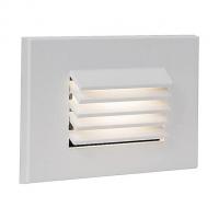 WAC Lighting Horizontal Louvered LED Step and Wall Light WL-LED120-AM-BK, уличный светодиодный светильник