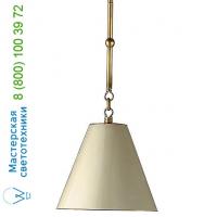 Visual Comfort Goodman Mini Pendant (White with Brass/Brass) - OPEN BOX , светильник