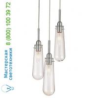 SONNEMAN Lighting Teardrop Light Pendant Light (Clear/Pl Chr/3 Lts) - OPENBOX, светильник