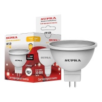 Supra Лампа светодиодная  SL-LED-PR-MR16-6W/3000/GU5.3