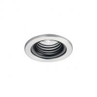 WAC Lighting HR-834-WT/WT 2.5 Inch Low Voltage Metal Trim with Step Baffle - 834, светильник