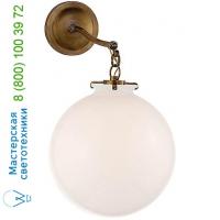 Visual Comfort TOB 2226BZ/G4-CG Katie Globe Bathroom Wall Light, настенный бра