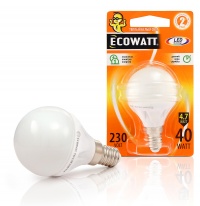 Ecowatt P45 230в 4.7(40)w 2700k e14