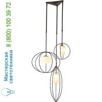 Hubbardton Forge 136330-1067 Treble Multipoint Pendant Light, светильник