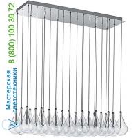 Alma Light Drop 24 Light Rectangular Multipoint Pendant, светильник