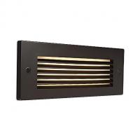 Bruck Lighting OB-138022bz/3/hl Ledra Step Light II (Bronze/Horizontal Louver) - OPEN BOX Bruck Lighting, опенбокс