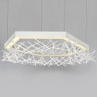 Ridgely Studio CC-HE-CH-114ABP Hex Criss Cross LED Chandelier, светильник