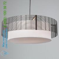 Hammerton Studio CHB0020-38-FB-SH-001-E2 Downtown Mesh Drum Chandelier with Shade Light, светильник