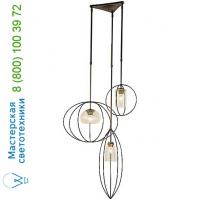 Hubbardton Forge 136330-1067 Treble Multipoint Pendant Light, светильник