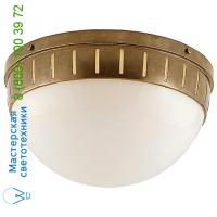 Visual Comfort TOB 4084AN-WG Hicks Flush Mount Ceiling Light, потолочный светильник