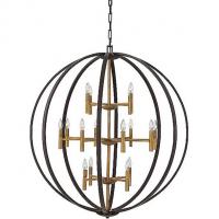 Hinkley Lighting 3469CG Euclid 3 Tier Chandelier Hinkley Lighting, светильник