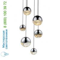 SONNEMAN Lighting Grapes 6 Light LED Round Multipoint Pendant 2915.01-SML SONNEMAN Lighting, светильник