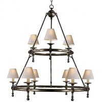 Visual Comfort SL 5813AN-NP Classic Two-Tier Ring Chandelier, светильник