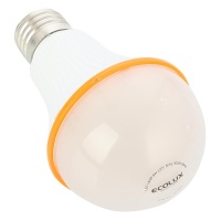 ECOLUX Лампа светодиодная  LED-A60-8W-E27-WW