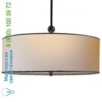 Visual Comfort TOB 5011AN-NP Reed Drum Pendant, подвесной светильник