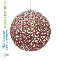 David Trubridge Pola Pendant Light PLA-0800-NAT-AQU David Trubridge, светильник