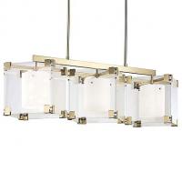 Hudson Valley Lighting 4154-AGB Achilles Linear Suspension Light, светильник