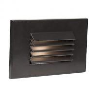 WAC Lighting WL-LED120-AM-BK Horizontal Louvered LED Step and Wall Light, уличный светодиодный светильник