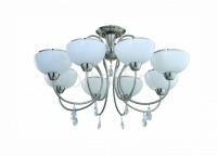 IDLamp Люстра на штанге 856 856/8PF-Whitechrome